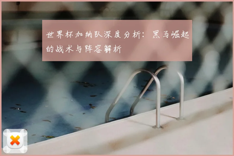 世界杯加纳队深度分析：黑马崛起的战术与阵容解析